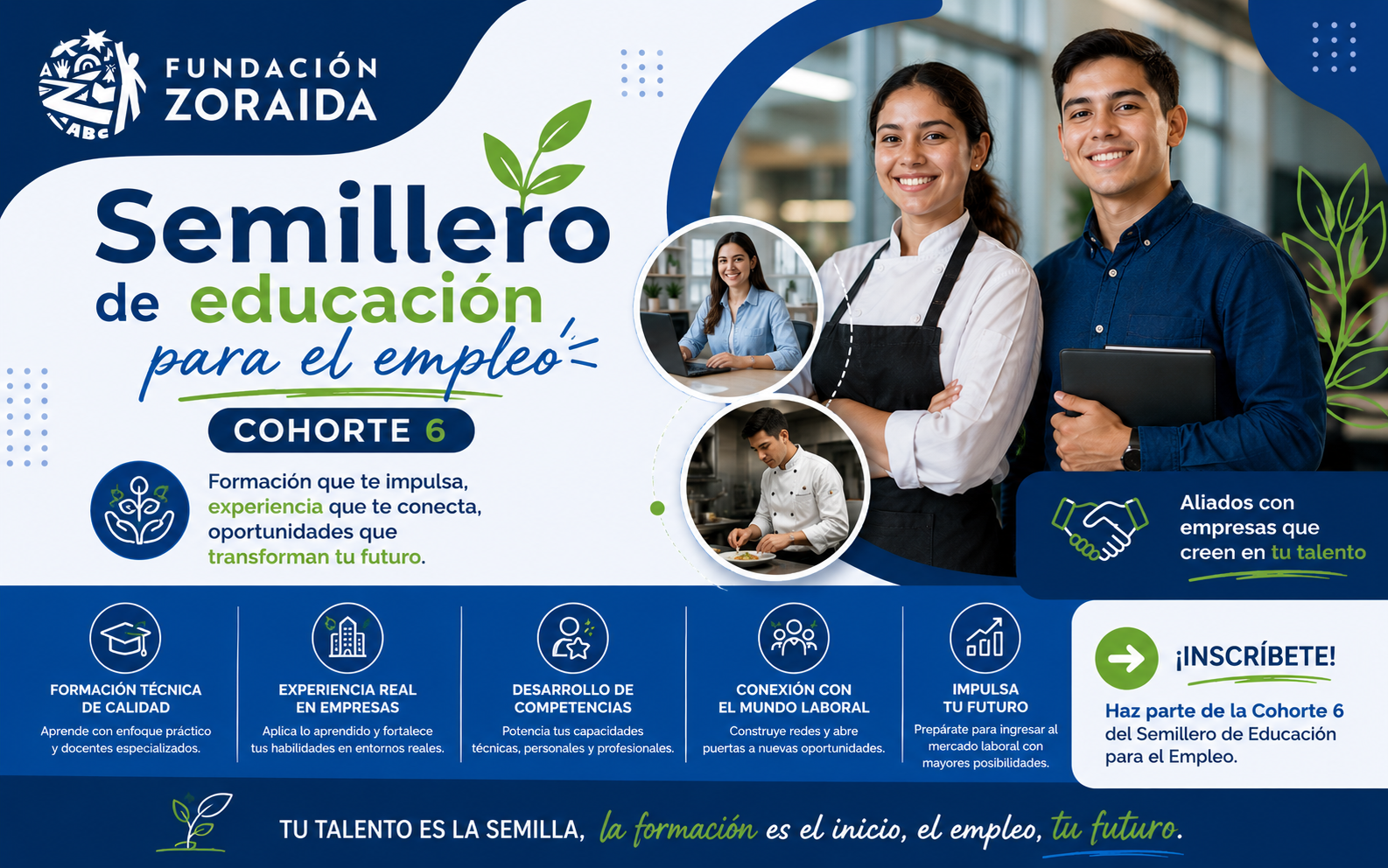 Semillero de educación para el empleo _  Cohorte 6